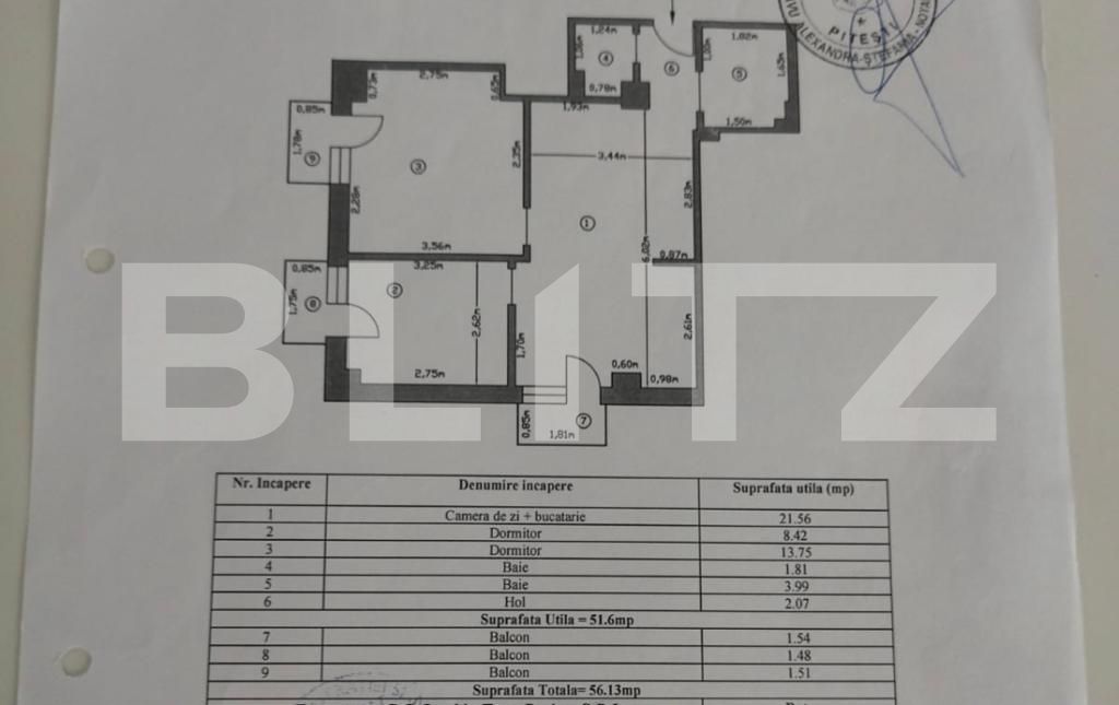 Apartament de vânzare 3 camere Prundu - 126439AV | BLITZ Pitești | Poza1