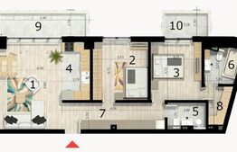 Apartament 3 camere, 80 mp, cartier Craiovei