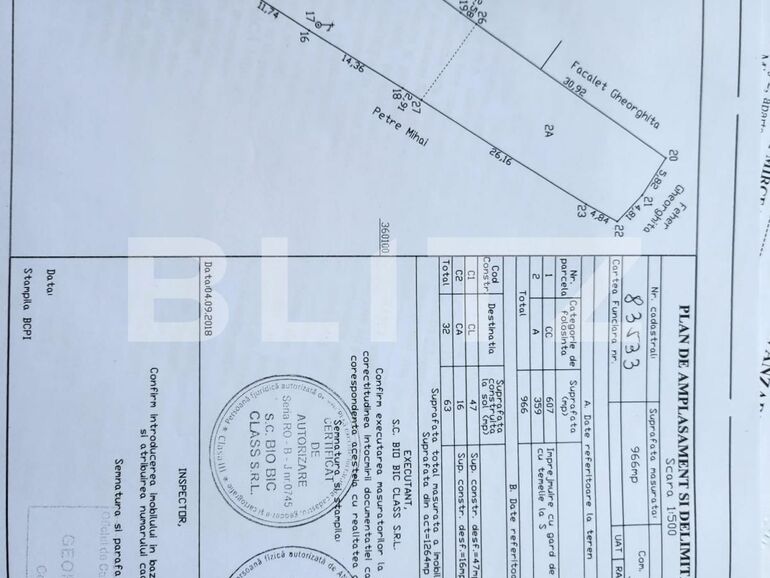 Teren de vânzare Exterior Est - 127390TV | BLITZ Pitești | Poza1
