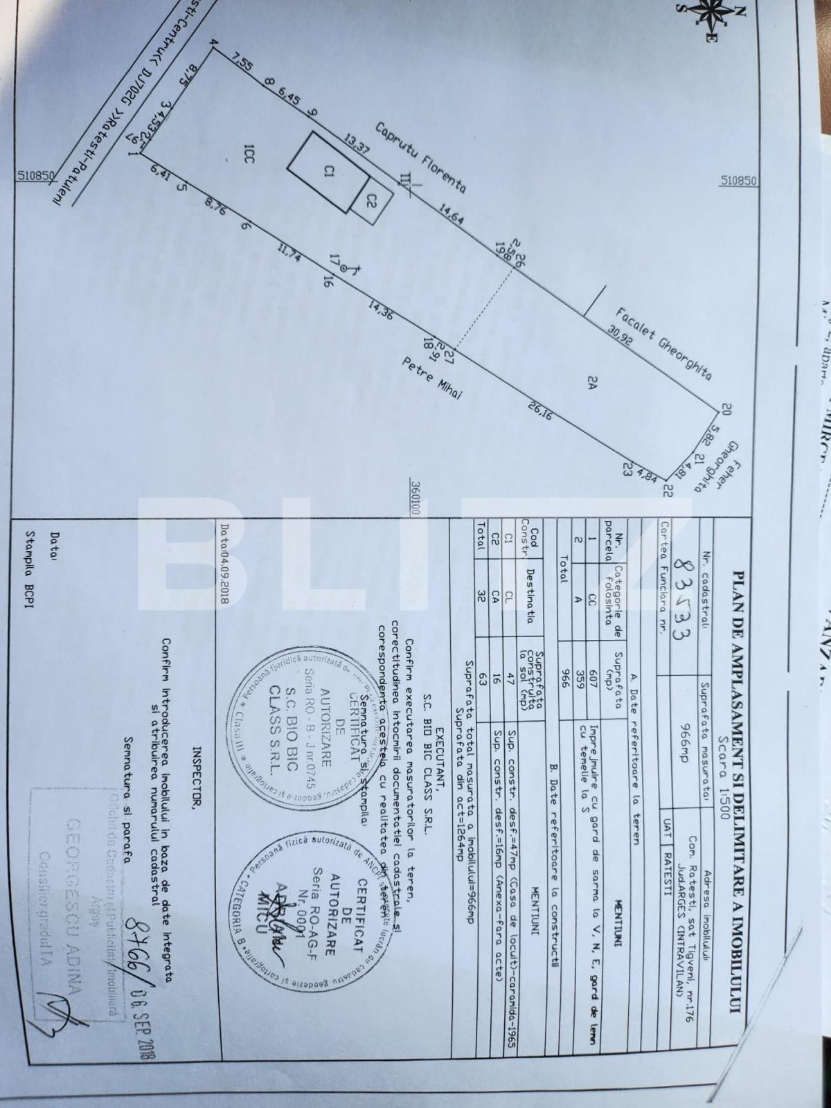 Teren de vânzare Exterior Est - 127390TV | BLITZ Pitești | Poza1