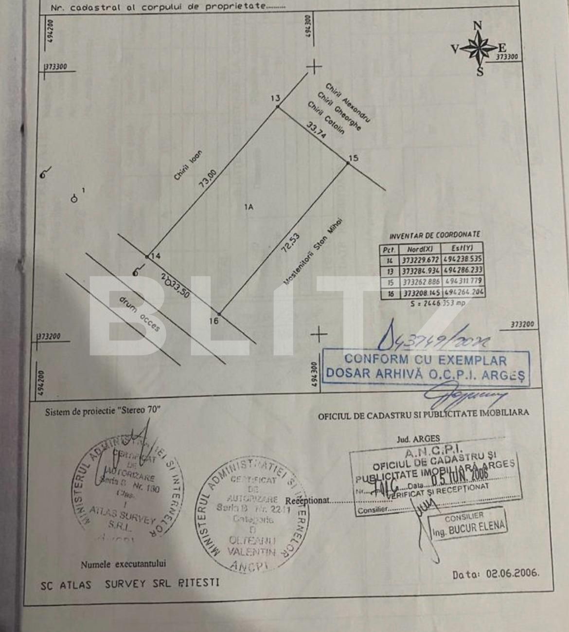 Teren de vânzare Stefanesti - 128332TV | BLITZ Pitești | Poza2