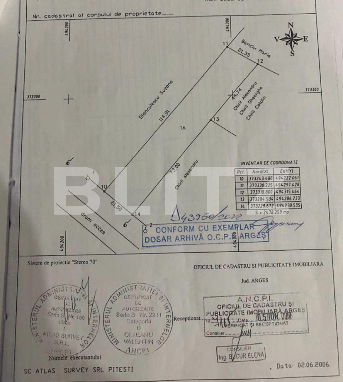 Teren de vânzare Stefanesti - 128332TV | BLITZ Pitești | Poza1