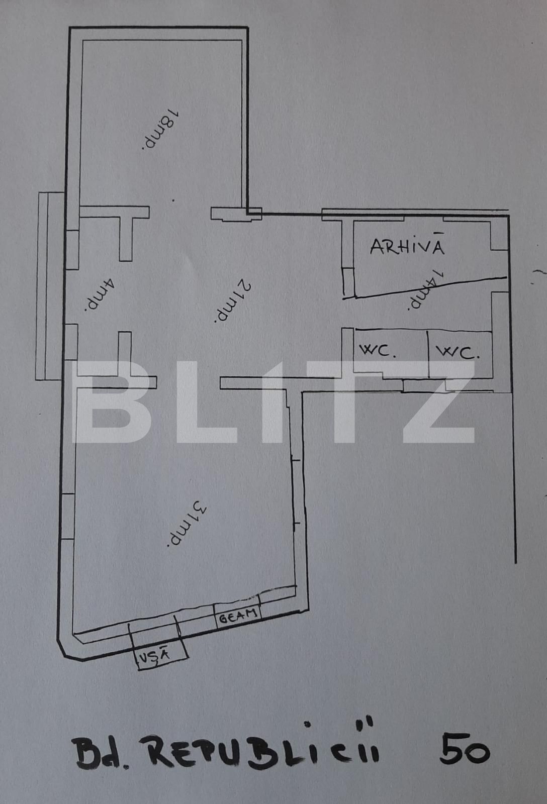 Spațiu comercial de închiriat Central - 129335SIC | BLITZ Pitești | Poza1