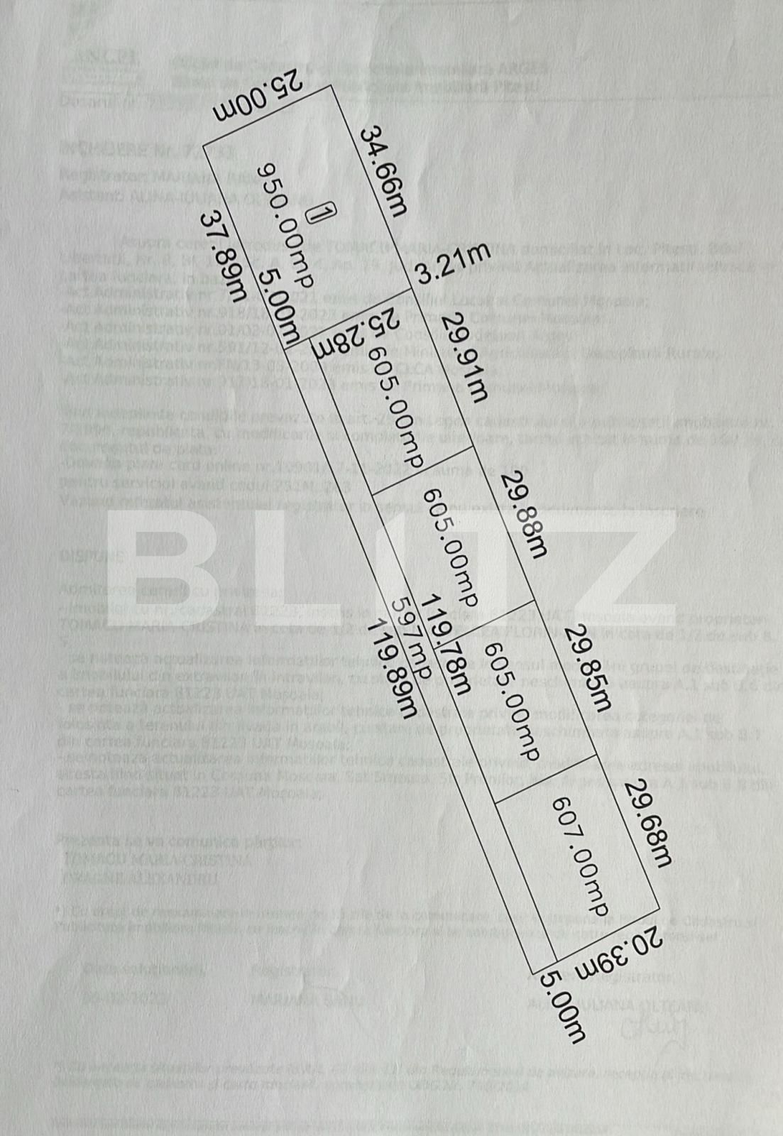 Teren de vânzare Smeura - 130758TV | BLITZ Pitești | Poza1