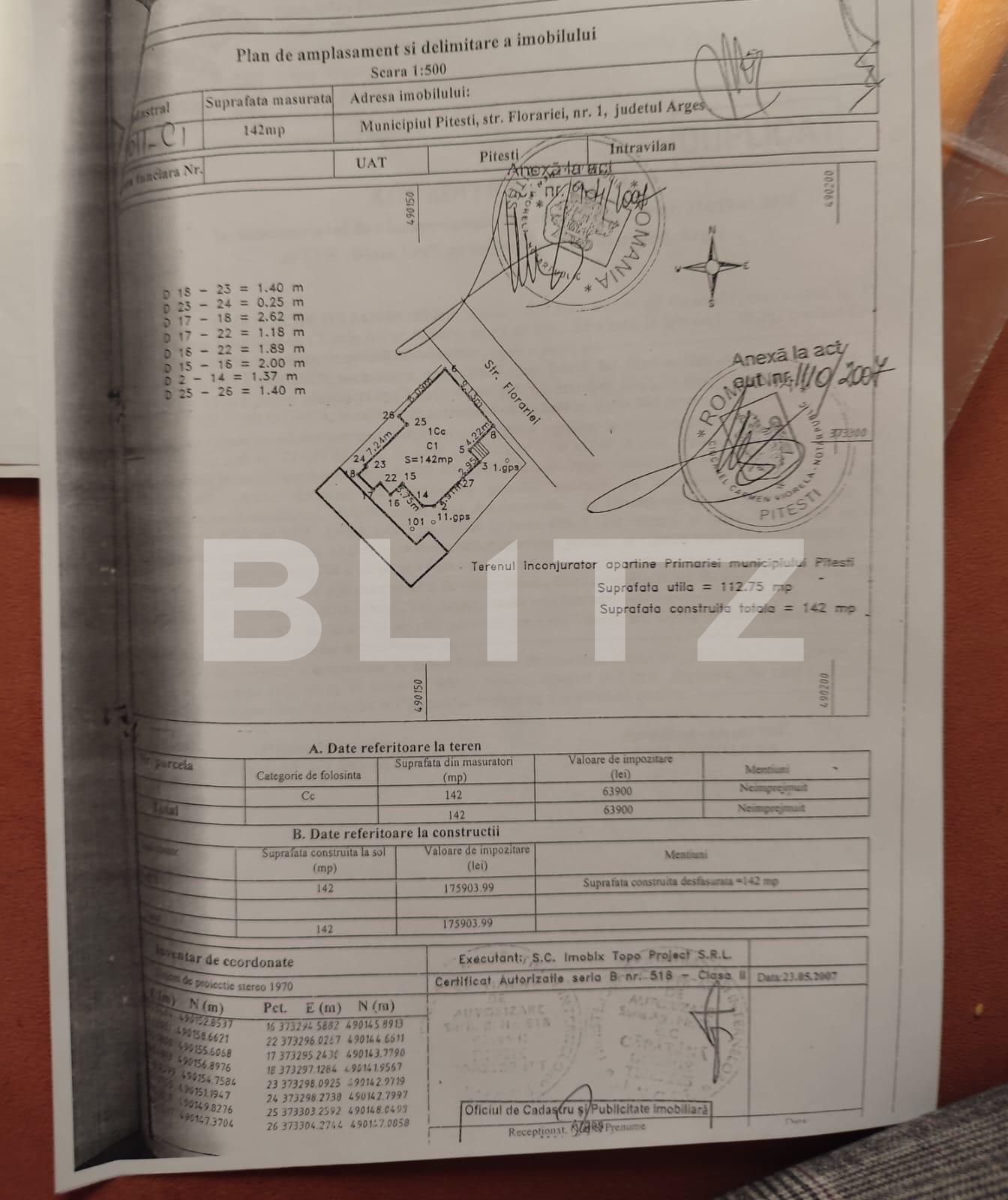 Spațiu comercial de închiriat Central - 130890SIC | BLITZ Pitești | Poza1