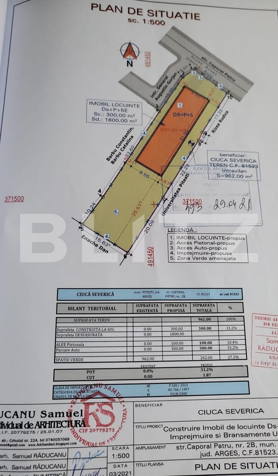 Teren de vânzare Fratii Golesti - 131182TV | BLITZ Pitești | Poza3