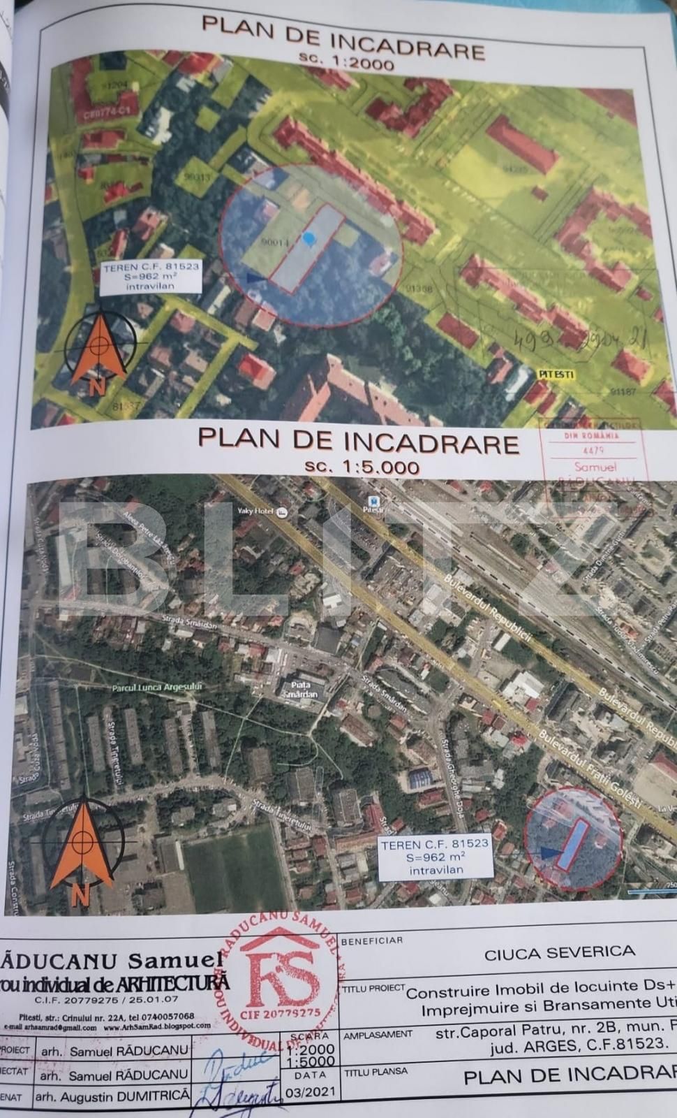 Teren de vânzare Fratii Golesti - 131182TV | BLITZ Pitești | Poza4