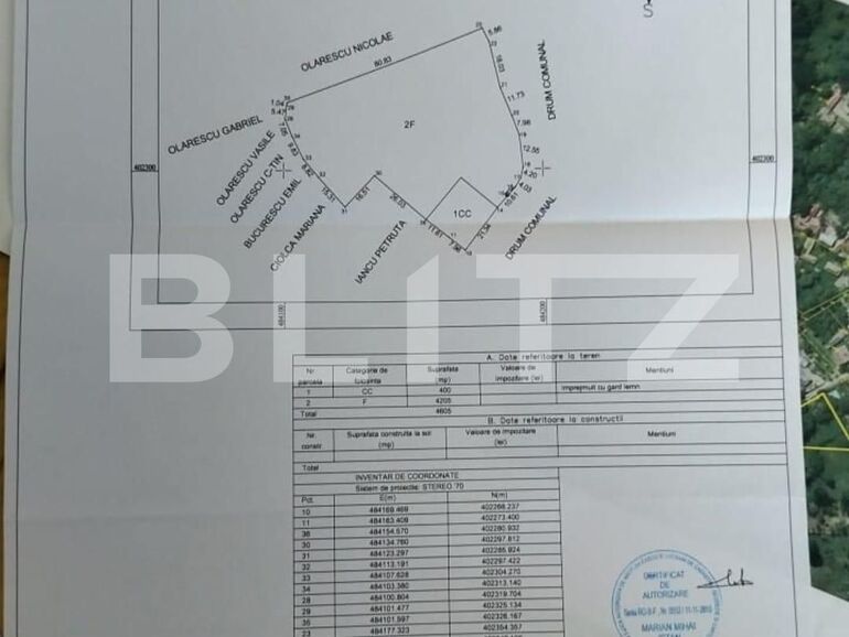 Teren de vânzare Exterior Nord - 131956TV | BLITZ Pitești | Poza1