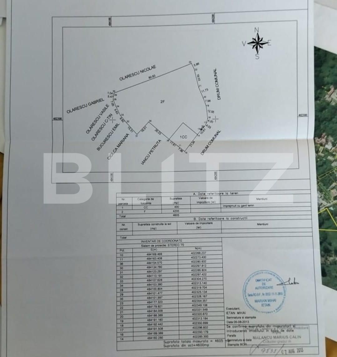 Teren de vânzare Exterior Nord - 131956TV | BLITZ Pitești | Poza1