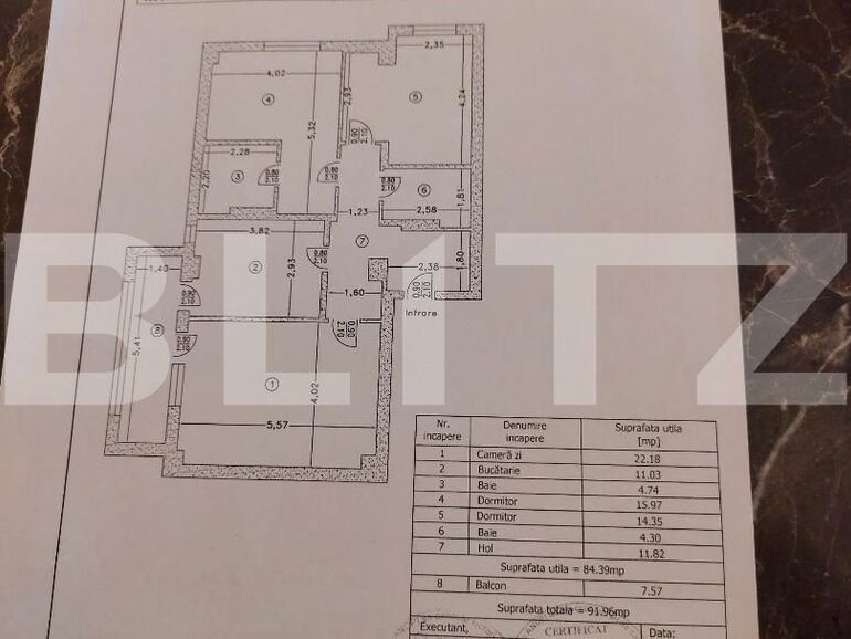 Apartament de vânzare 3 camere Negru Voda - 132726AV | BLITZ Pitești | Poza1