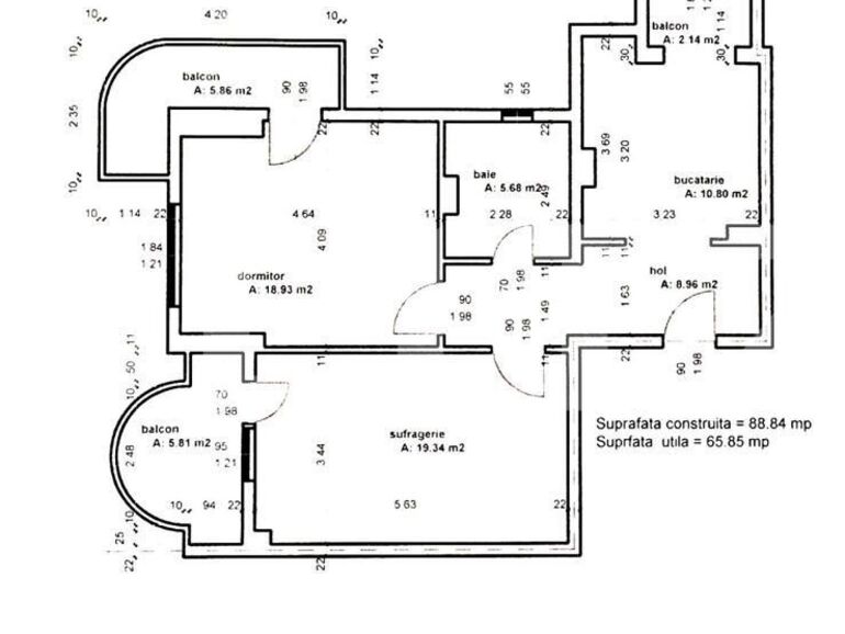 Apartament de vânzare 2 camere Fratii Golesti - 135465AV | BLITZ Pitești | Poza1