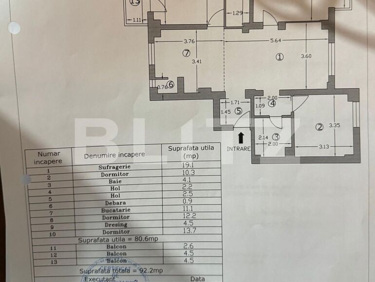 Apartament de vânzare 4 camere Central - 137203AV | BLITZ Pitești | Poza1