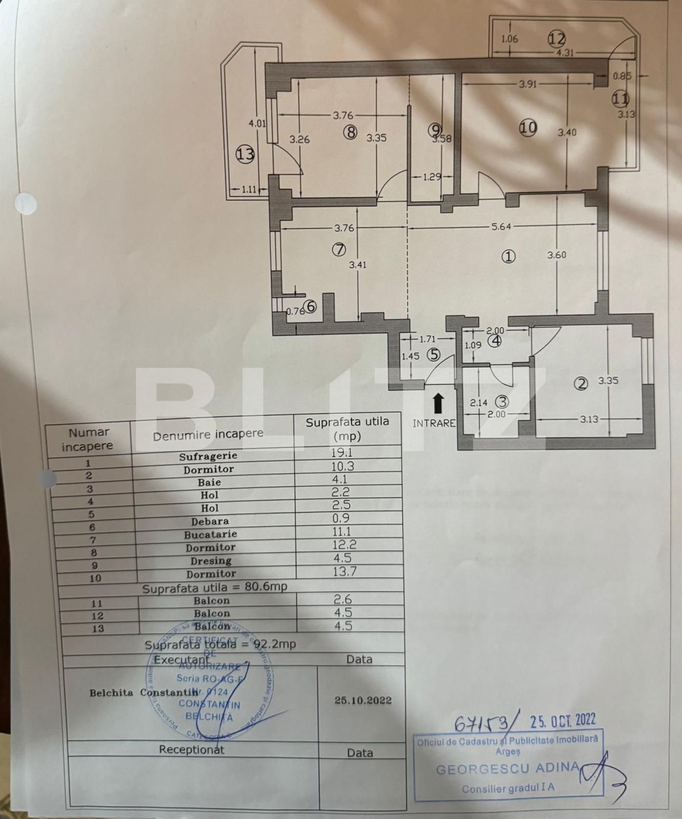 Apartament de vânzare 4 camere Central - 137203AV | BLITZ Pitești | Poza1