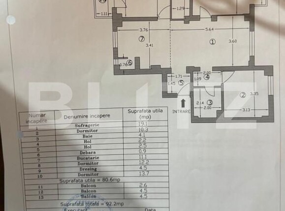 Apartament de vânzare 4 camere Central - 143623AV | BLITZ Pitești | Poza10