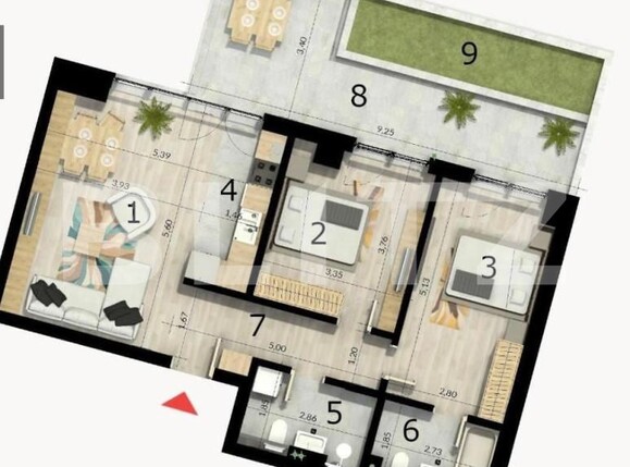 Apartament de vânzare 3 camere Craiovei - 144139AV | BLITZ Pitești | Poza1