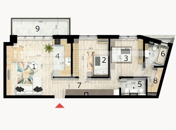 Apartament de vânzare 3 camere Craiovei - 144525AV | BLITZ Pitești | Poza1