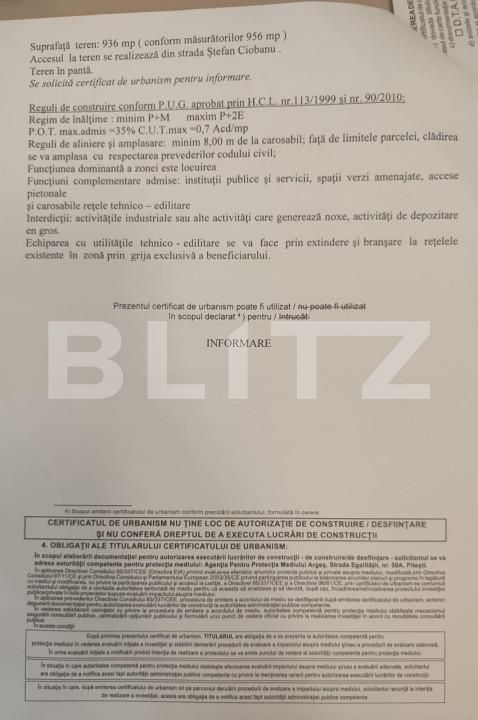 Teren de vânzare Prundu - 148273TV | BLITZ Pitești | Poza3