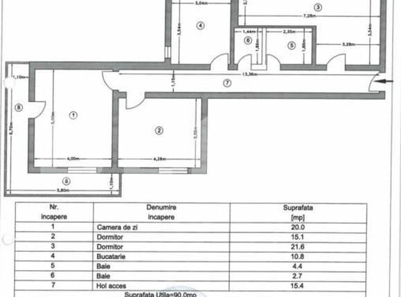 Apartament de vânzare 3 camere Trivale - 150974AV | BLITZ Pitești | Poza2