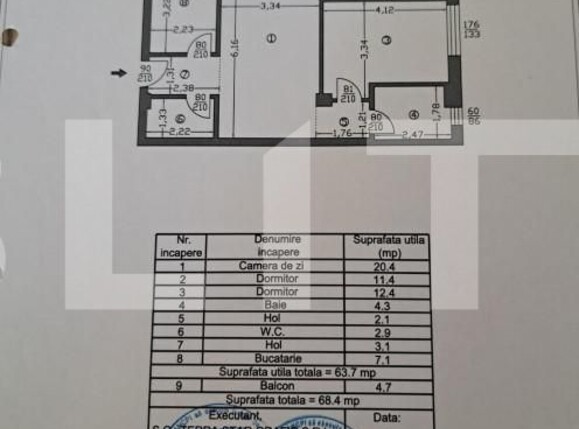 Apartament de vânzare 3 camere Trivale - 151288AV | BLITZ Pitești | Poza3
