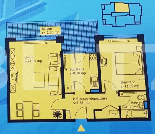 Apartament de vânzare 2 camere Negru Voda - 152888AV | BLITZ Pitești | Poza2