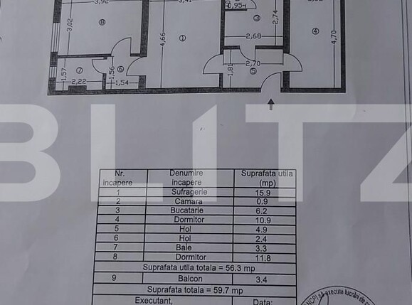 Apartament de vânzare 3 camere Marasesti - 153901AV | BLITZ Pitești | Poza5