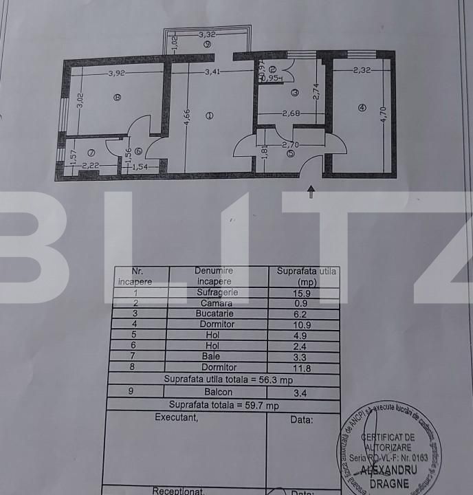Apartament de vânzare 3 camere Marasesti - 153901AV | BLITZ Pitești | Poza5