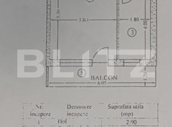 Garsonieră de vânzare Craiovei - 155383AV | BLITZ Pitești | Poza2