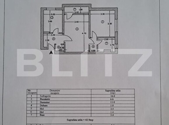 Apartament de vânzare 2 camere Craiovei - 156698AV | BLITZ Pitești | Poza12