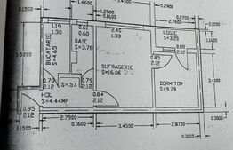 Apartament 2 camere, 45 mp, Pitesti, Nord