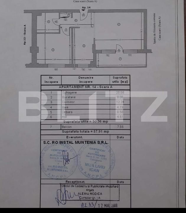 Apartament de vânzare 2 camere Trivale - 158409AV | BLITZ Pitești | Poza3