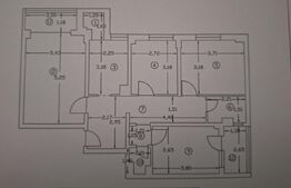 Apartament cu 4 camere, 82 mp, Nord
