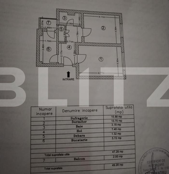 Garsonieră de vânzare Prundu - 158632AV | BLITZ Pitești | Poza8