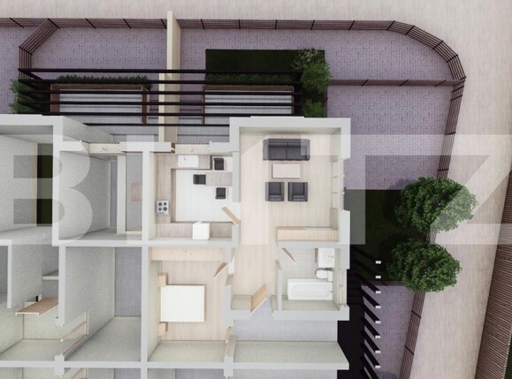 Apartament de vânzare 2 camere Smeura - 158982AV | BLITZ Pitești | Poza3