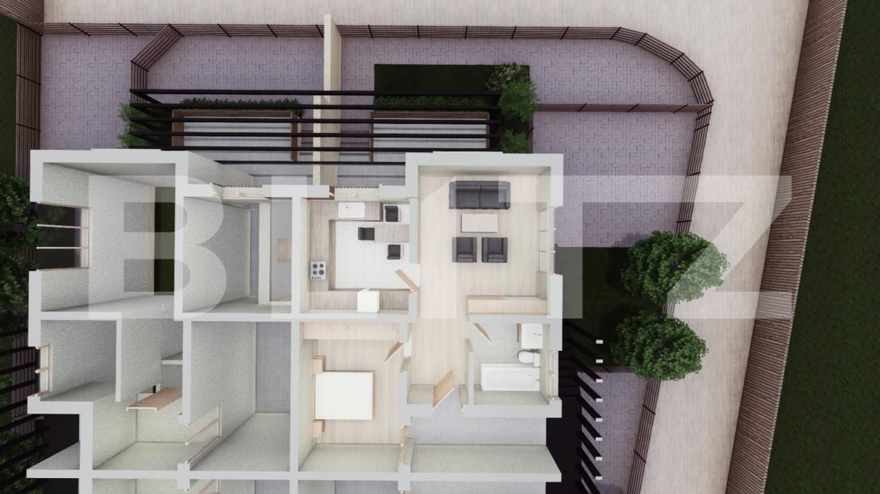 Apartament de vânzare 2 camere Smeura - 158982AV | BLITZ Pitești | Poza3
