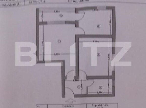 Apartament de vânzare 2 camere Exterior Sud - 159503AV | BLITZ Pitești | Poza24