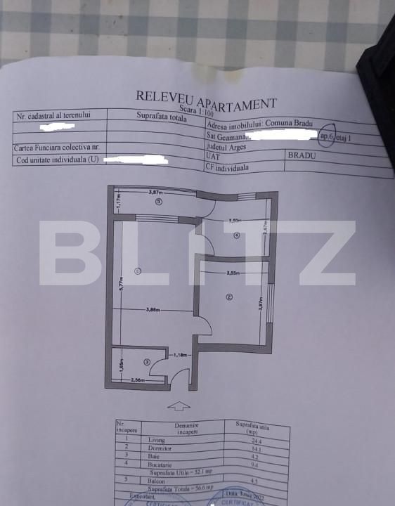Apartament de vânzare 2 camere Exterior Sud - 159503AV | BLITZ Pitești | Poza25