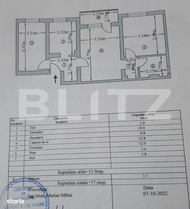 Apartament de vânzare 3 camere Calea Bucuresti - 160538AV | BLITZ Pitești | Poza2