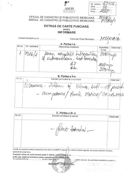 Teren de vânzare Mosoaia - 162661TV | BLITZ Pitești | Poza4