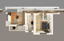 Apartament 2 camere, 57 mp, Trivale City