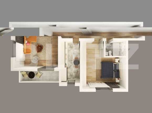 Apartament de vânzare 2 camere Trivale - 90905AV | BLITZ Pitești | Poza1