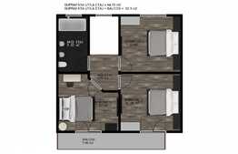 Casa de 4 camere, 210 mp teren, Trivale