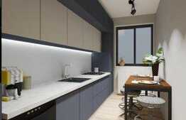 Apartament 3 camere, 66 mp, finisat, in Trivale