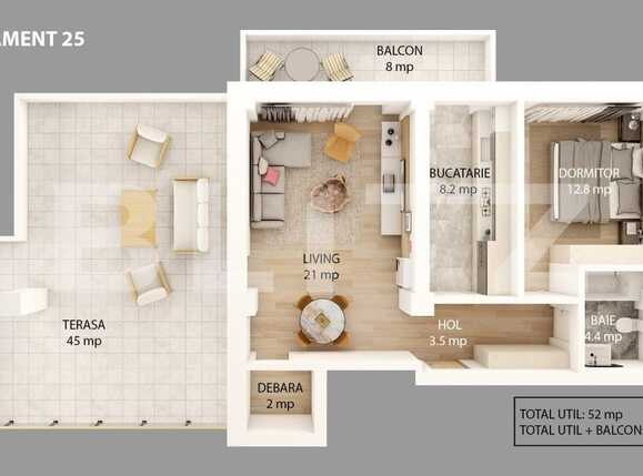 Apartament de vânzare 2 camere Gavana - 93893AV | BLITZ Pitești | Poza5