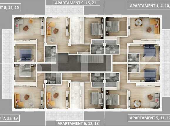 Apartament de vânzare 3 camere Gavana - 93895AV | BLITZ Pitești | Poza6