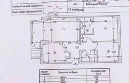 Apartament 3 camere, 70 mp, decomandat, Exercitiu