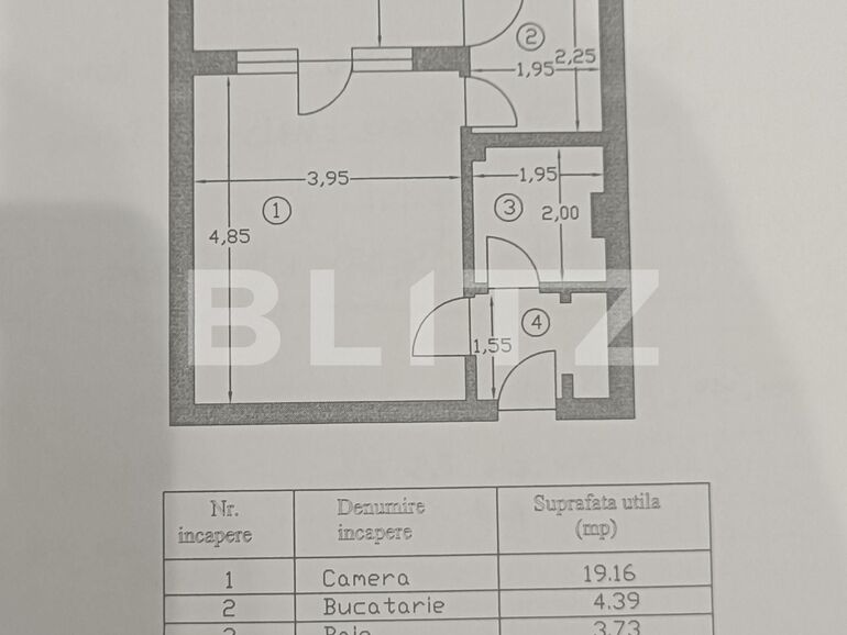Garsonieră de vânzare Negru Voda - 98713AV | BLITZ Pitești | Poza1