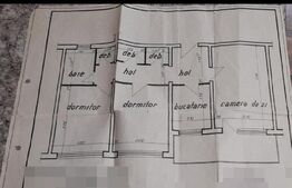 Apartament 3 camere, 75 mp, Cantacuzino