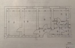 Apartament 3 camere, semidecomandat, 72mp, zona Sud