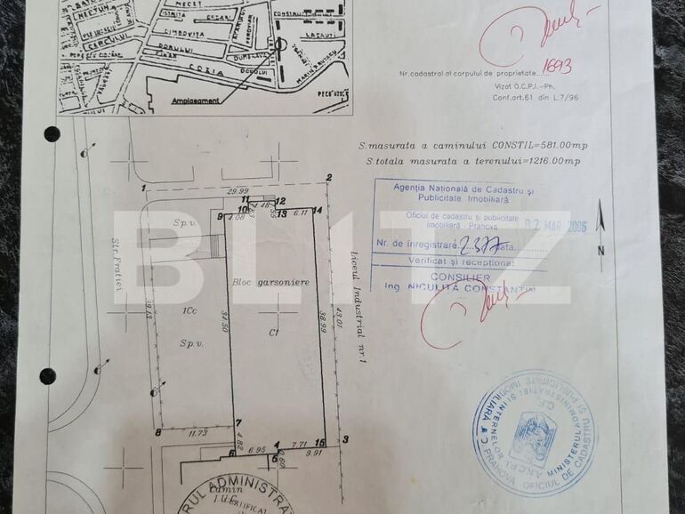 Garsonieră de vânzare Eminescu - 101345AV | BLITZ Ploieşti | Poza1