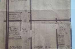 Apartament cu 3 camere, 80 mp, semidecomandat, Malu Rosu